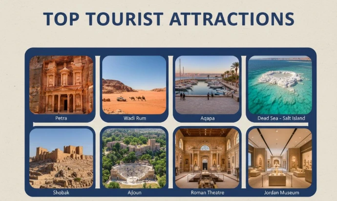 Private transport to Petra, Wadi Rum, and Dead Sea with experienced local drivers